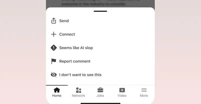Over 1 million people have clicked LinkedIn’s AI slop button