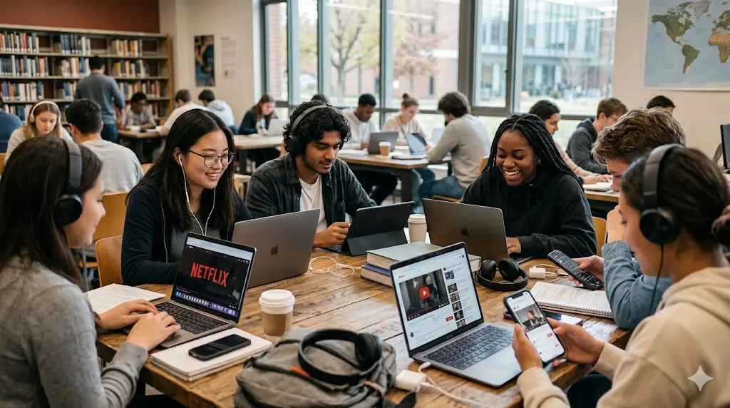 Research Findings About Streaming Platforms Among Students Globally