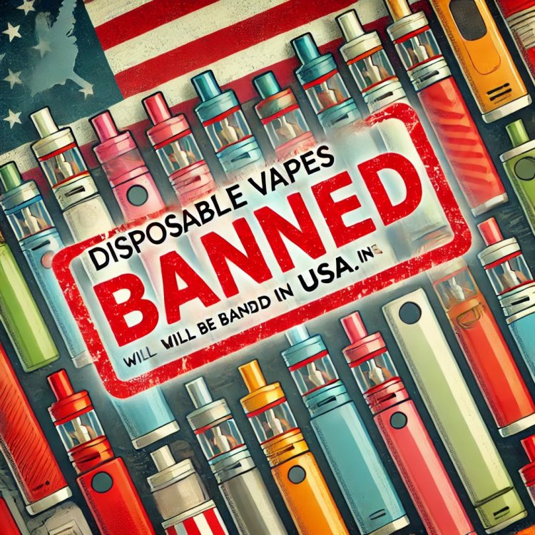 Disposable vapes will be banned in 2025