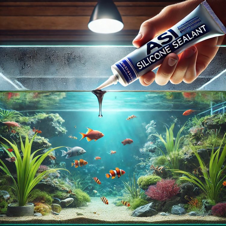 How to Stop Aquarium Leaks with ASI Aquarium Silicone Sealant