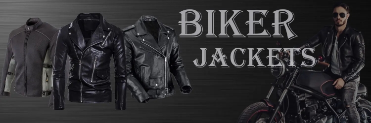 Buy Men’s Biker Jackets for Style and Functionality